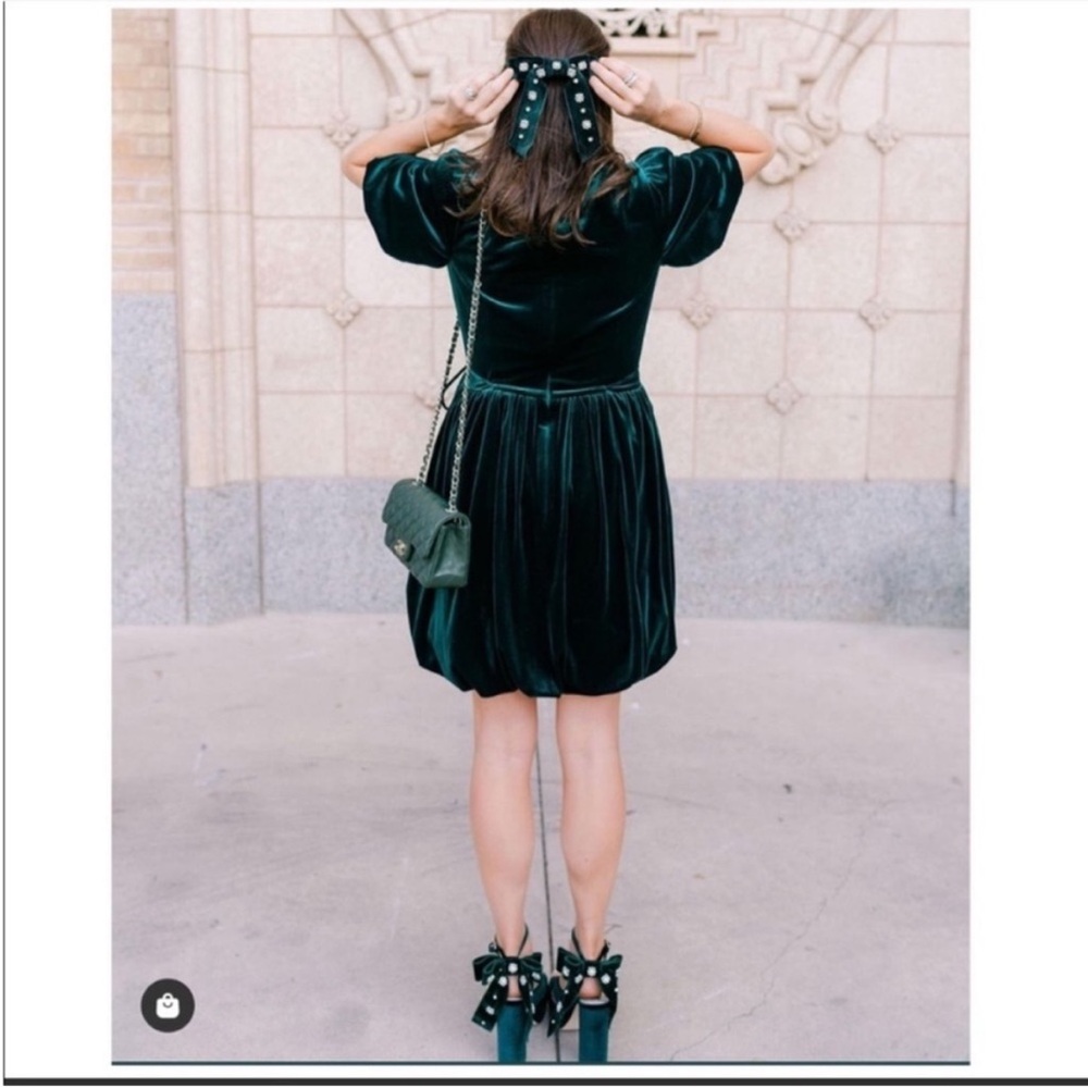 Nicola Bathie x Antonio Melani Velvet Party Platforms